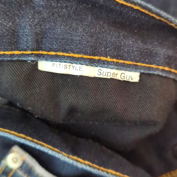 Naked & Famous Super Guy jeans in Deep Indigo Stretch Selvedge US 34 - Picture 5 of 14